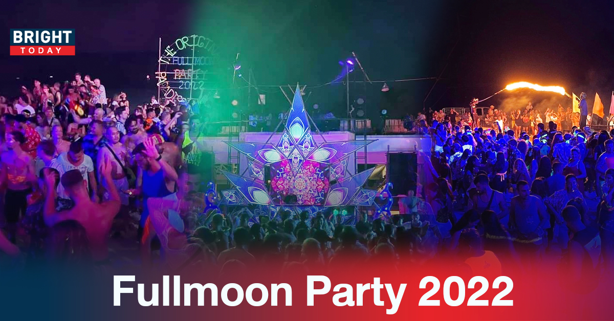 อัพเดท! ปฏิทิน Fullmoon Party Koh Phangan 2022 16 พ.ค.นี้ สนุกแน่