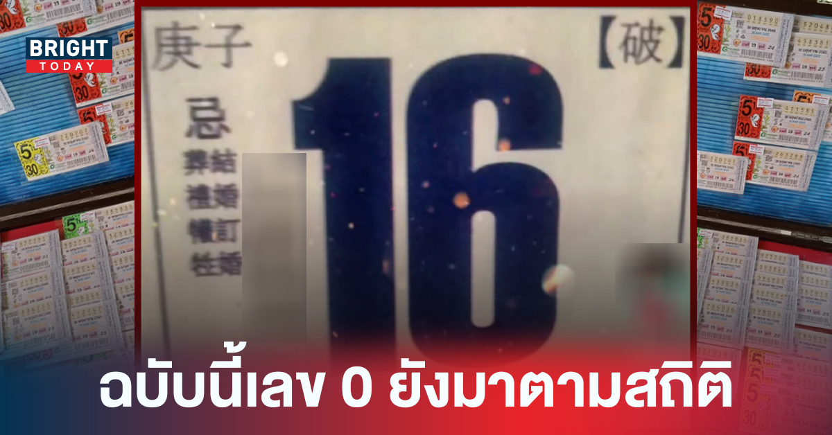 ฉบับนี้เลขปัง! เลขเด็ดงวดนี้ หวยปฏิทินจีน 16/06/65 ห้ามพลาดเจาะเลขเด่นให้แล้ว