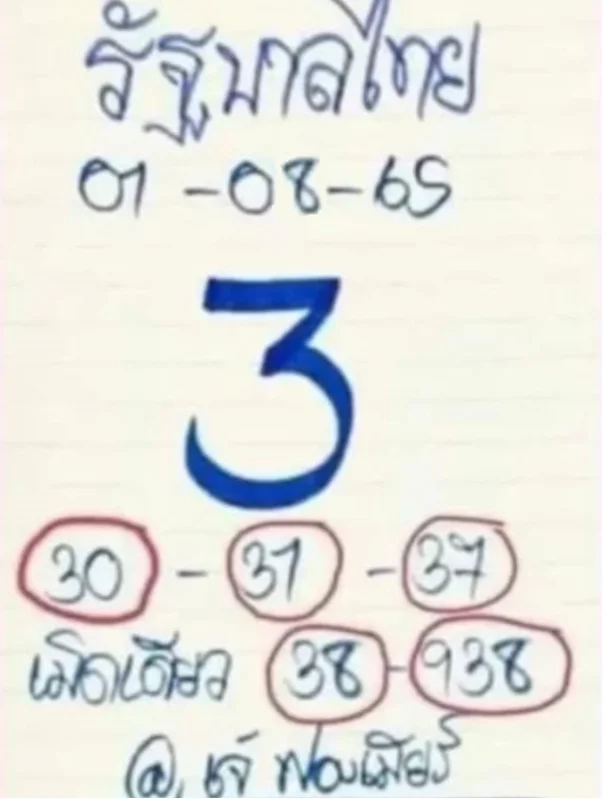 ปล่อย3สวนกระแส แทงเลขเด็ด ใบปลอม เจ๊ฟองเบียร์ หวยรัฐบาล 1 8 65