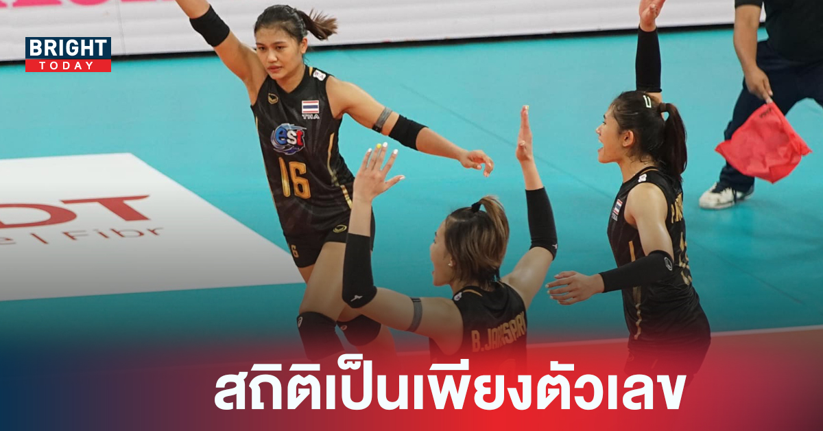 เปิดสถิติ-อันดับโลก วอลเลย์บอลหญิงไทย – จีน AVC Cup 2022 แข่งวันไหนเช็กที่นี่