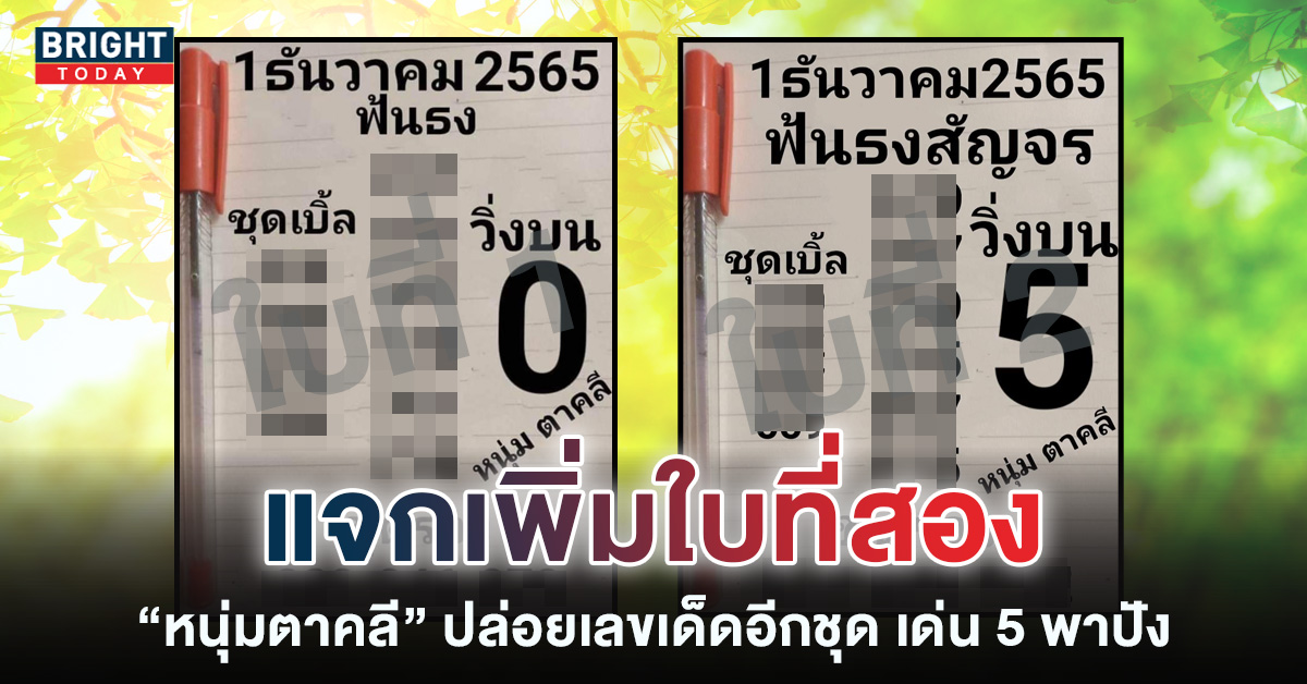 หวยงวดนี้-หนุ่มตาคลี-1-12-65-1