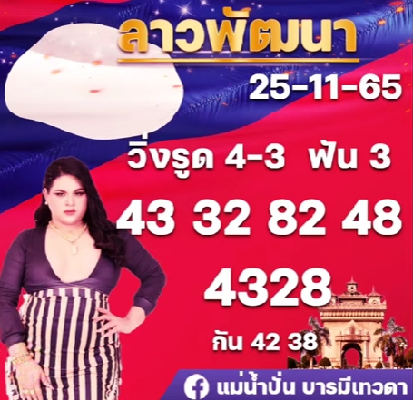 หวยลาววันนี้-แม่น้ำปั่น-25-11-65