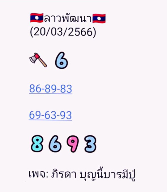 หวยลาว-แม่น้ำหนึ่ง-แนวทางแม่นๆ-คืนนี้-20-3-66