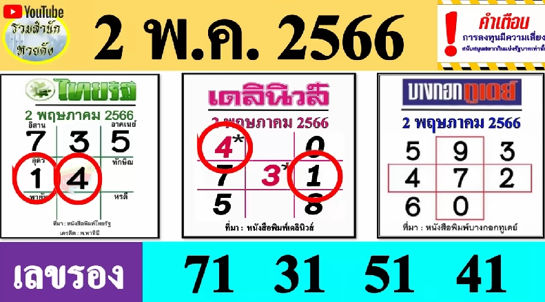 -หวยไทยรัฐ-บางกอกทูเดย์-2