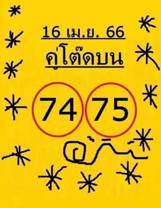 หวยใบเหลือง-16-4-66