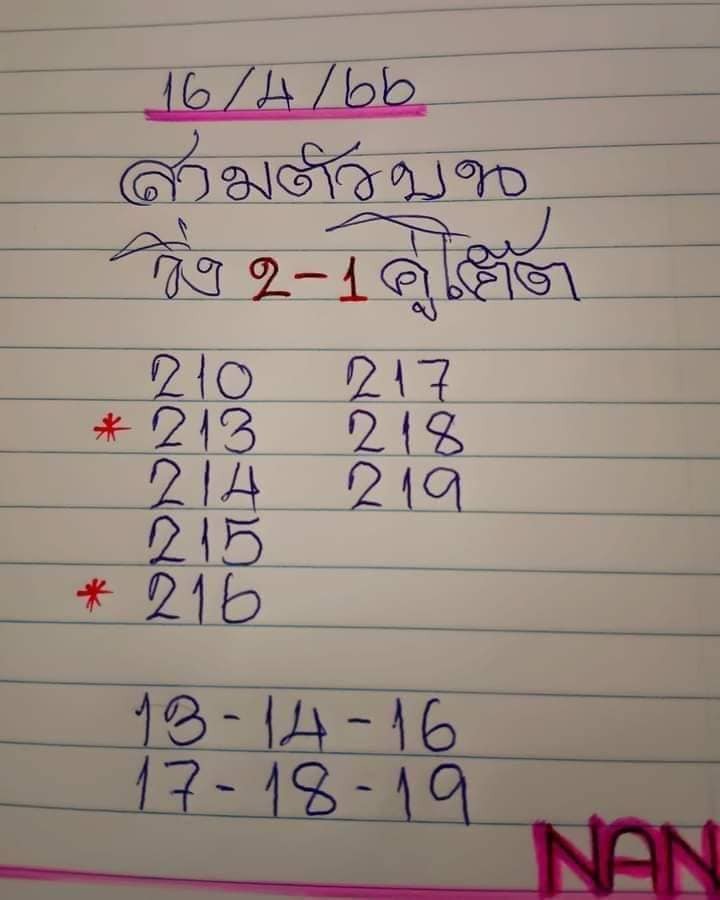 เลขเด็ด-แอดนัน-หวยงวดนี้-16-4-66