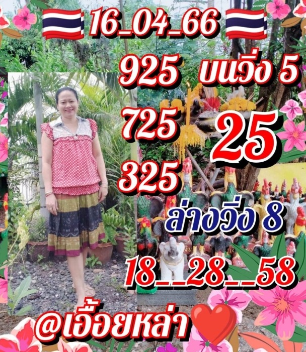 เอื้อยหล้า-เลขเด็ด-16-4-66