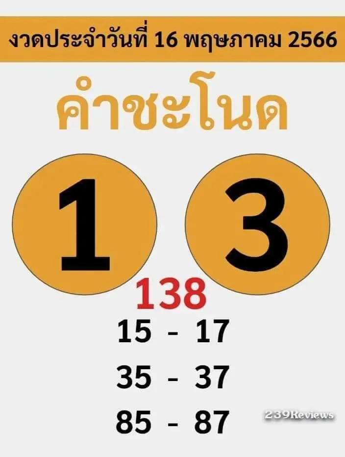 หวยคำชะโนด-16-5-66