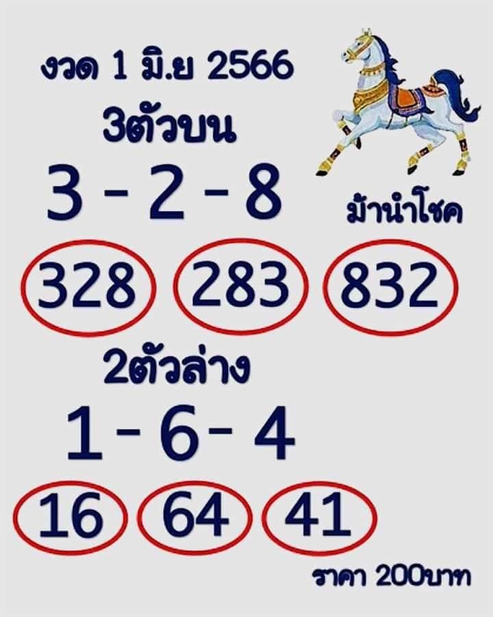 เลขเด็ด-ม้านำโชค-1-6-66