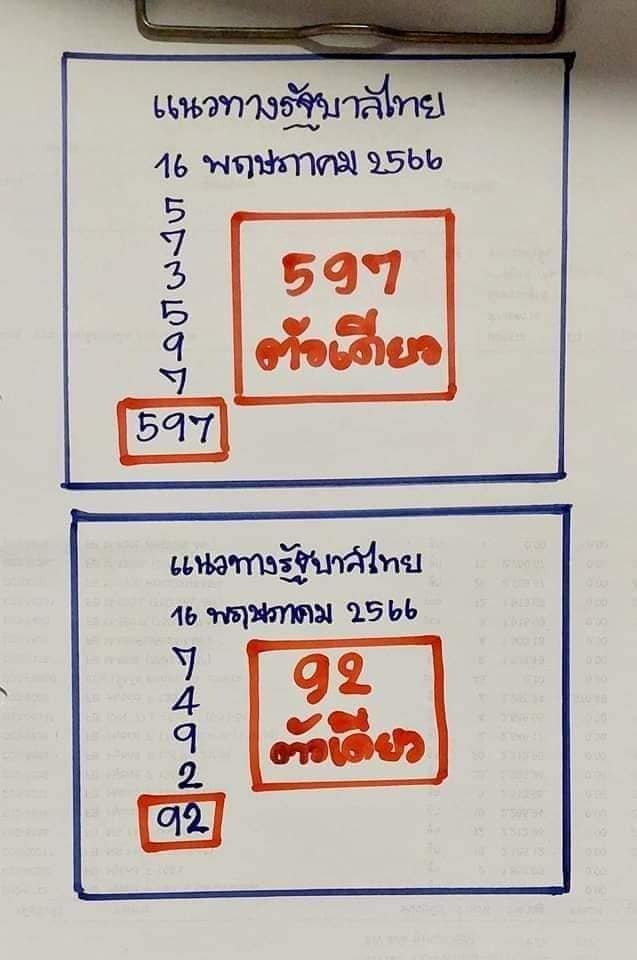 เลขเด็ด-หวย-16-5-66-หวยเฮียนัน