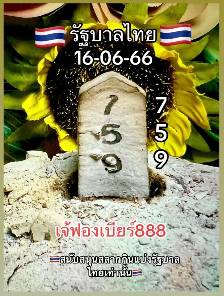 เลขธูป-เจ๊ฟองเบียร์-16-6-66