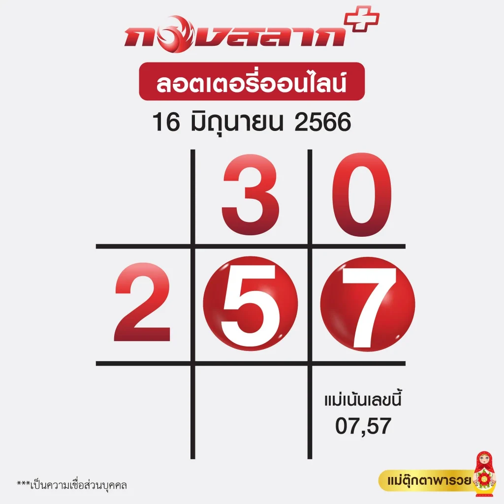 เลขเด็ด-ตารางแม่ตุ๊กตาพารวย-16-6-66