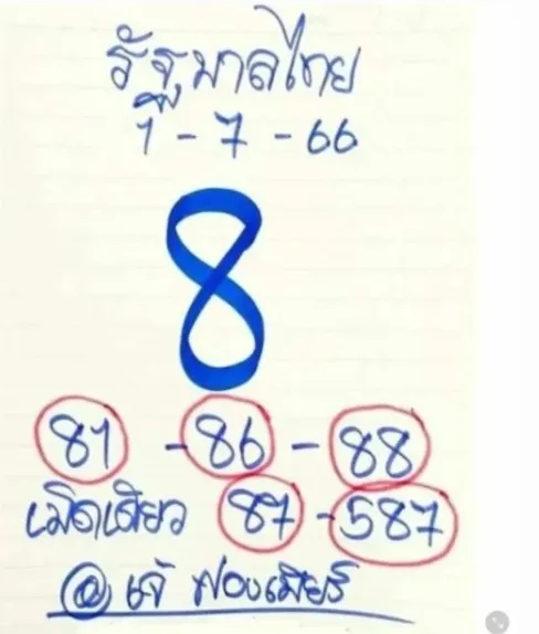 เลขเด็ด-ใบปลอม-เจ๊ฟองเบียร์-1-7-66