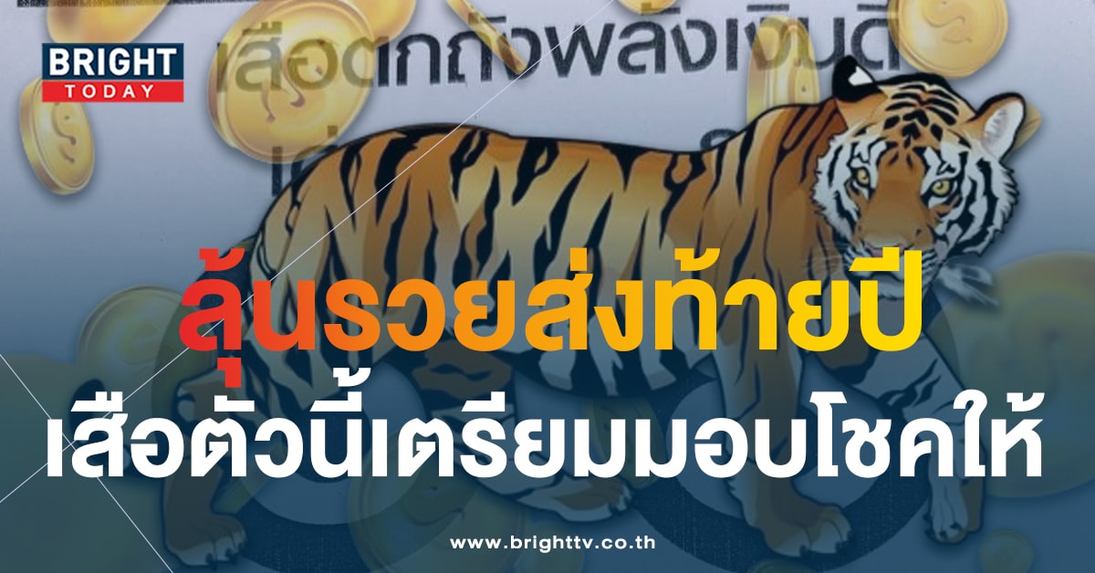 งวดสุดท้ายของปี 66 เสือตกถังพลังเงินดี หวยงวดนี้ 30 12 66 เด่น 6-8