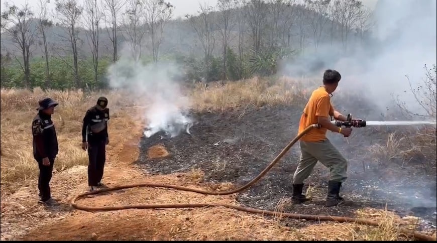 ไฟไหม้ป่า ทองผาภูมิ (1)-min